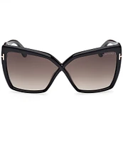 TOM FORD Women's Fiore 63mm Butterfly Sunglasses