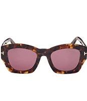 TOM FORD Women's Guilliana 52mm Tortoise Geometric Sunglasses