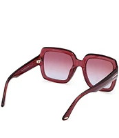 TOM FORD Women's Kaya 54mm Square Sunglasses