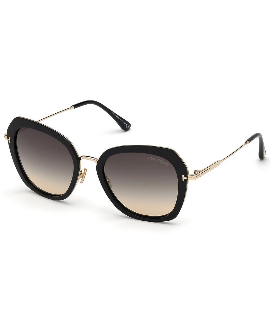 TOM FORD Women's Kenyan 54mm Round Sunglasses