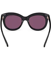 TOM FORD Women's Odette 53mm Round Sunglasses