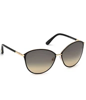 TOM FORD Women's Penelope 59mm Round Sunglasses