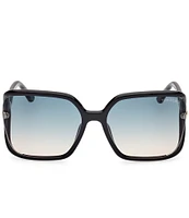 TOM FORD Women's Solange 60mm Butterfly Sunglasses