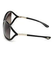 TOM FORD Women's Whitney 64mm Oval Sunglasses