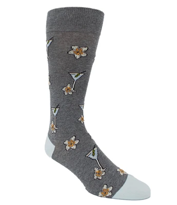 Tommy Bahama Aloha State Of Mind Crew Dress Socks