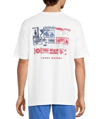 Tommy Bahama Americana Boardblock Short Sleeve T-Shirt
