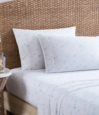 Tommy Bahama Angel Fish Cool Zone Cotton Percale Sheet Set