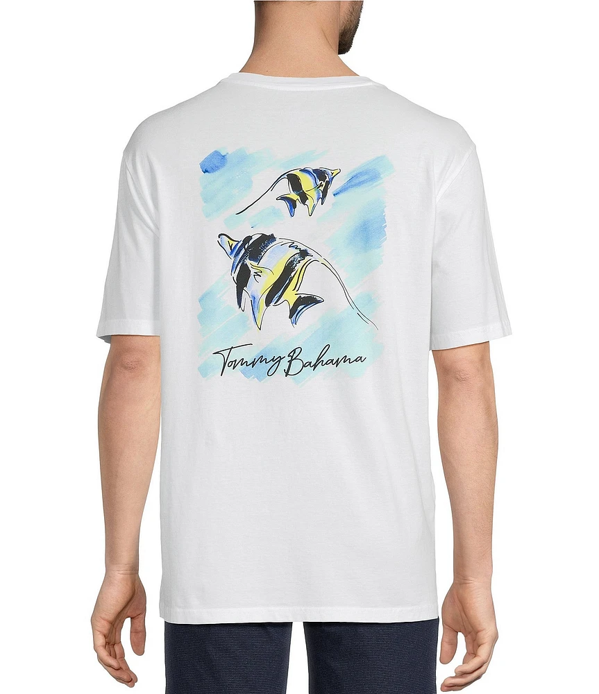 Tommy Bahama Aquatic Oasis Short Sleeve T-Shirt