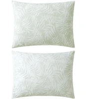 Tommy Bahama Art Of Palms Cotton Reversible Comforter Mini Set