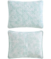 Tommy Bahama Art Of Palms Reversible Quilt Mini Set