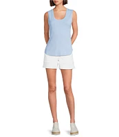 Tommy Bahama Ashby Cotton Slub Rib Round Neck Tank