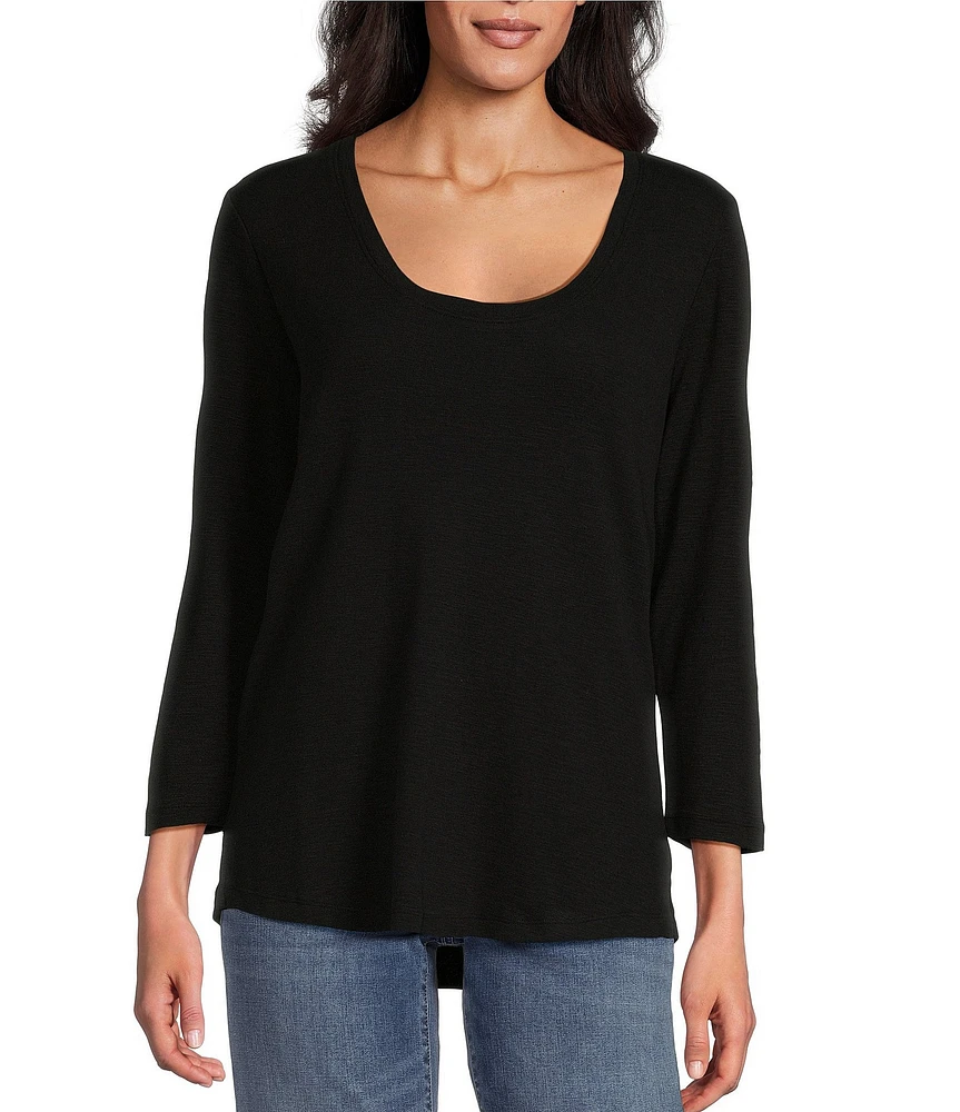 Tommy Bahama Ashby Isles Knit Scoop Neck 3/4 Sleeve T-Shirt