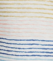 Tommy Bahama Ashby Isles Seabright Stripe Slub Ribbed Knit Crew Neck Short Sleeve Tee