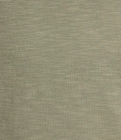 Tommy Bahama Ashby Isles Slub Rib Crew Neck Short Puff Sleeve Top