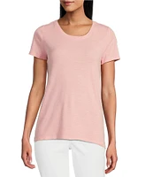 Tommy Bahama Ashby Isles Slub Rib Crew Neck Short Sleeve Tee