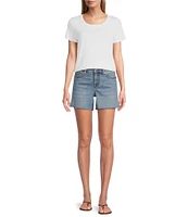 Tommy Bahama Ashby Isles Slub Rib Crew Neck Short Sleeve Tee