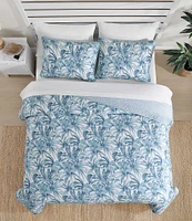 Tommy Bahama Aubrey Cotton Reversible Quilt Mini Set