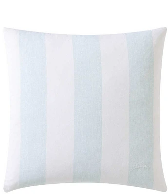 Tommy Bahama Awning Striped Square Throw Pillow