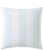Tommy Bahama Awning Striped Square Throw Pillow