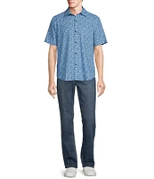 Tommy Bahama Bahama Coast Palm Retreat Short Sleeve Woven Shirt