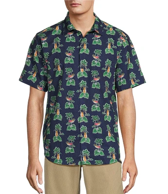 Tommy Bahama Bahama Coast Cocktail Nation Short Sleeve Woven Shirt