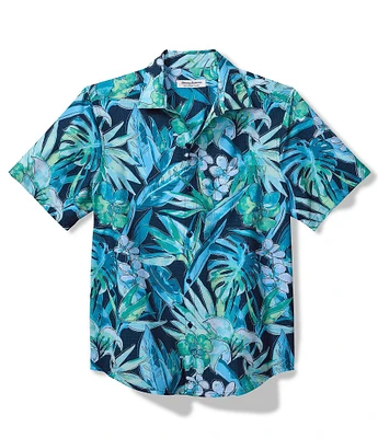 Tommy Bahama Bahama Coast Jungle Haven Printed Short Sleeve Shirt