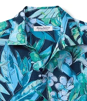 Tommy Bahama Bahama Coast Jungle Haven Printed Short Sleeve Shirt