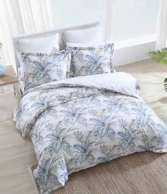 Tommy Bahama Bakers Bluff Cotton Reversible Duvet Cover Mini Set