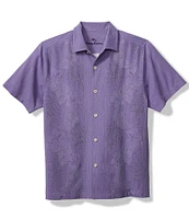 Tommy Bahama Bali Border Silk Short Sleeve Woven Shirt