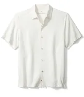 Tommy Bahama Bali Border Silk Short Sleeve Woven Shirt