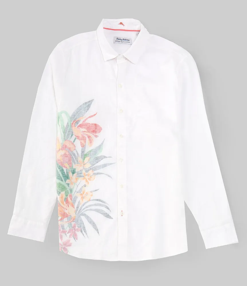 Tommy Bahama Veracruz Cay Fresco Blooms Short Sleeve Woven Shirt