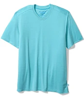 Tommy Bahama Bay Stripe V-Neck Short Sleeve T-Shirt