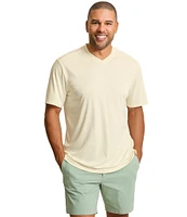 Tommy Bahama Bay Stripe V-Neck Short Sleeve T-Shirt