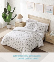 Tommy Bahama Beach Club Cotton Reversible Comforter Mini Set