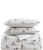 Tommy Bahama Beach Club Reversible Duvet Cover Mini Set