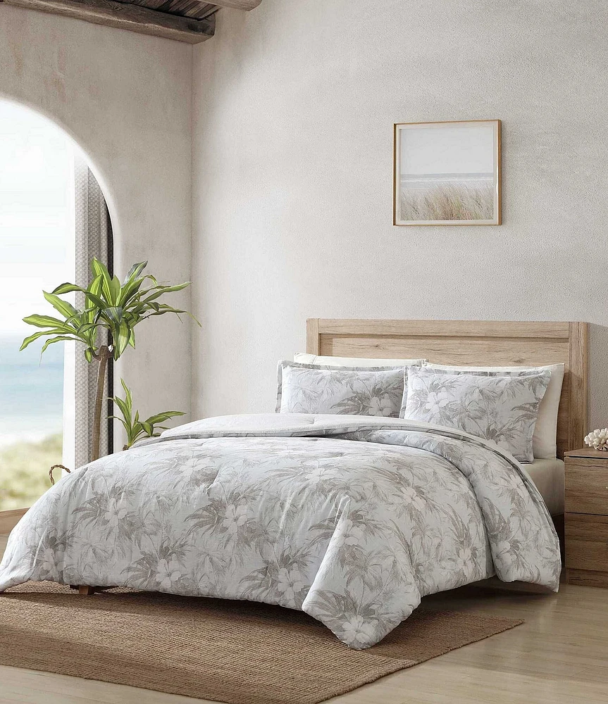 Tommy Bahama Beachway Blooms Duvet Cover Mini Set