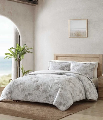Tommy Bahama Beachway Blooms Reversible Comforter Mini Set