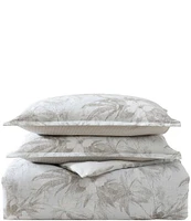 Tommy Bahama Beachway Blooms Reversible Comforter Mini Set