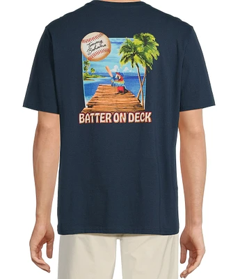 Tommy Bahama Big & Tall Batter On Deck Short Sleeve T-Shirt