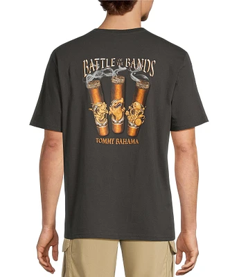 Tommy Bahama Big & Tall Battle Of The Bands Short Sleeve T-Shirt