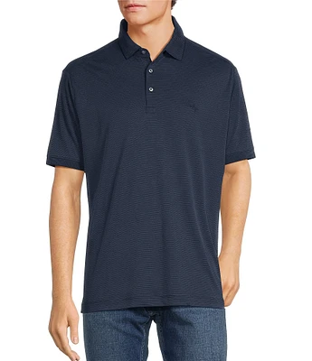 Tommy Bahama Big & Tall Bay Stripe Short Sleeve Polo Shirt