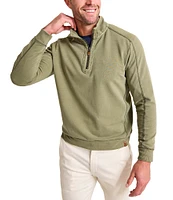 Tommy Bahama Big & Tall Ben And Terry Half Zip Pullover