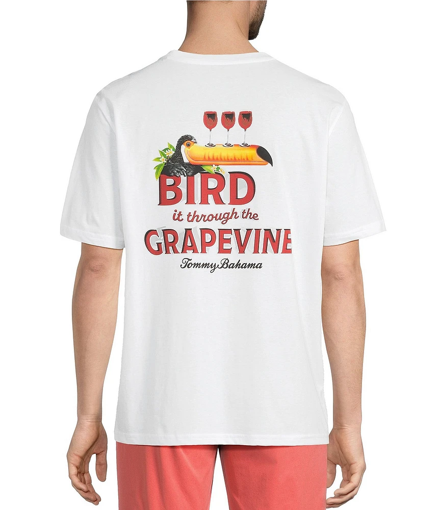 Tommy Bahama Big & Tall Bird It Through The Grapevine Short Sleeve T-Shirt