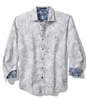 Tommy Bahama Big & Tall Canyon Beach Durango Palms Long Sleeve Woven Shirt