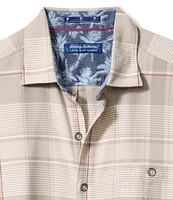 Tommy Bahama Big & Tall Canyon Beach Pebble Cay Plaid Long Sleeve Shirt