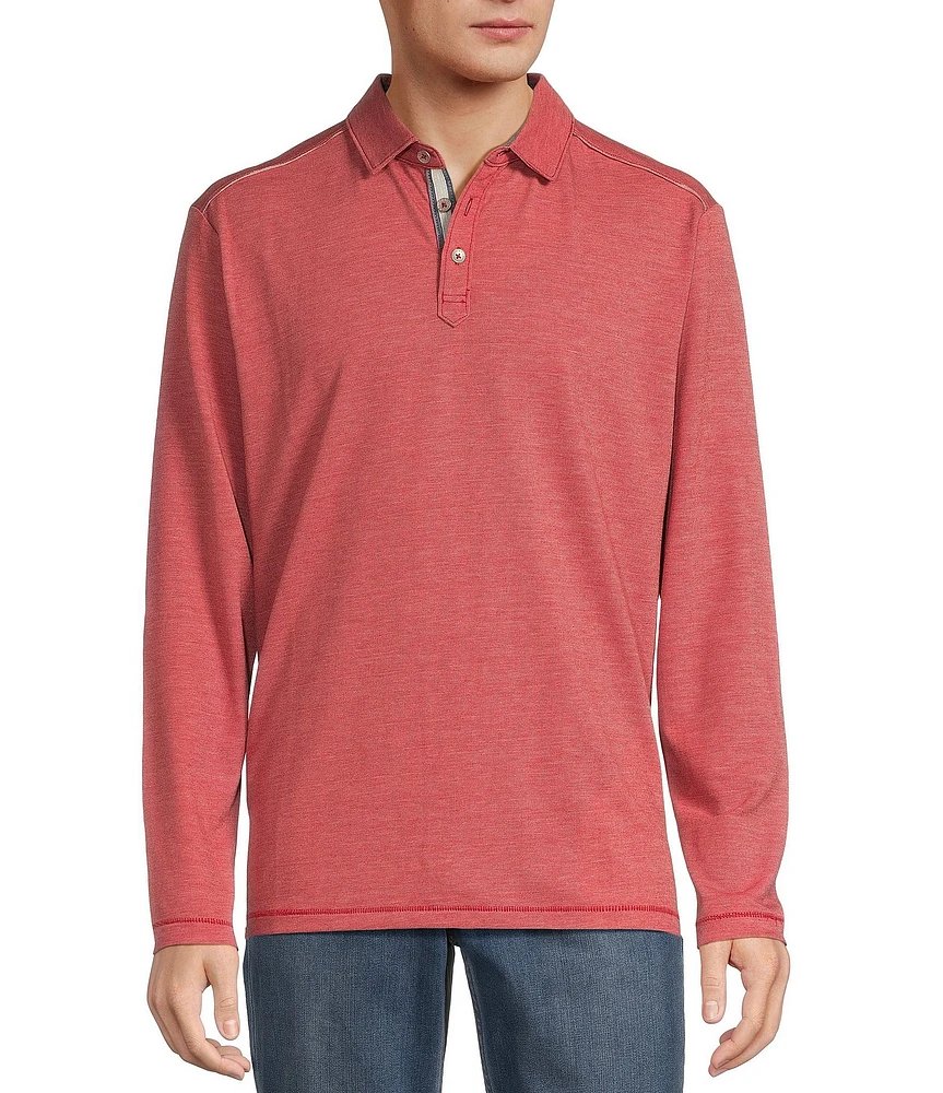 Tommy Bahama Big & Tall Coasta Vera Long Sleeve Polo Shirt