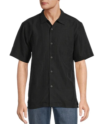 Tommy Bahama Big & Tall Coconut Point Palm Isle Short Sleeve Woven Shirt