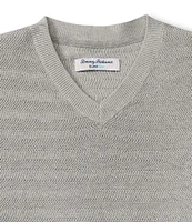 Tommy Bahama Big & Tall Coolside Course V-Neck Sweater