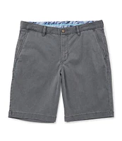 Tommy Bahama Big & Tall Flat-Front Straight Fit Stretch Sateen 10#double; & 11#double; Inseam Boracay Shorts