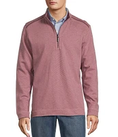 Tommy Bahama Big & Tall Flipfield Long Sleeve Reversible Half Zip Pullover